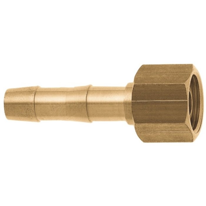 GEKA® GEKA plus-2/3-Gasschweiß-Verschraubung IG G 1/4" links 9mm MS VPE 10