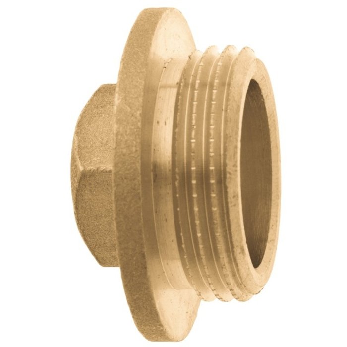 GEKA® Verschlussstopfen AG G 3/4" MS m. Vierkant VPE 10