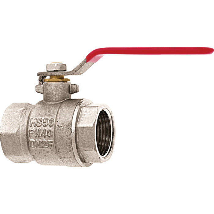 GEKA® GEKA plus-Kugelhahn "Typ 3" 2 x IG G 1/4" MS Ni   VPE 12