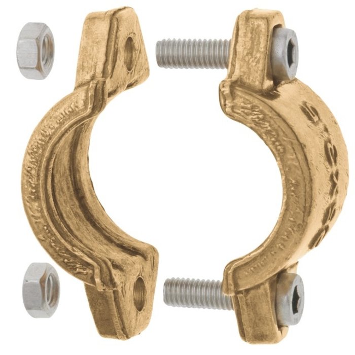 GEKA® GEKA-Klemmschalen 25-27mm MS 2-teilig  VPE 10