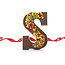 MILK Luxe colourful chocoladeletter