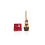 MILK snowman hotchocspoon melk
