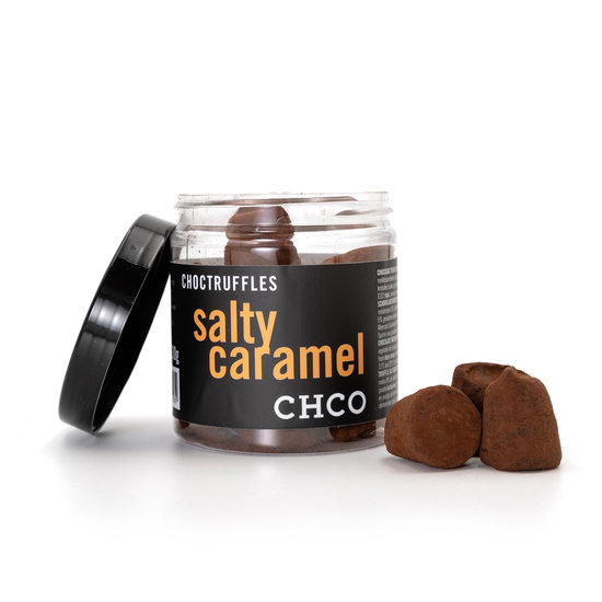DARK salty caramel truffels