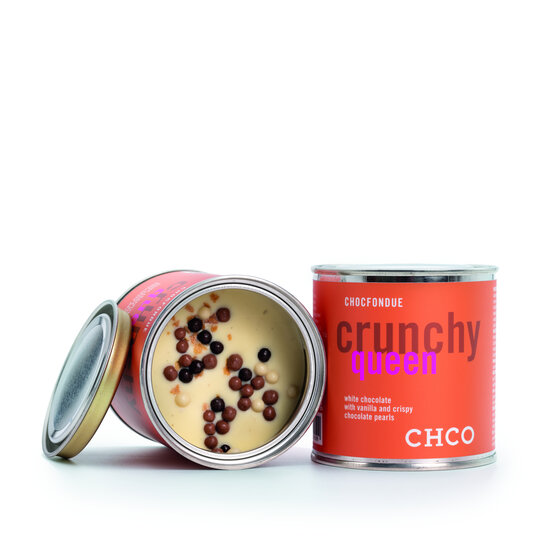 WHITE vanilla crunchy cookie fondue