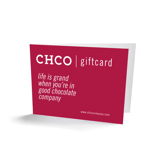 MIX CHOCOLATE GIFT CARD FROM