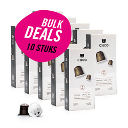 10 x CHCO Kaffeekapseln (100 Stück)
