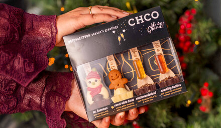 Heißer Schokoladenlöffel