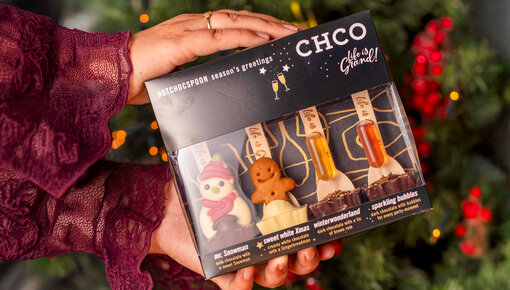 Onze Hotchocspoon in meer dan 60 verschillende smaken!