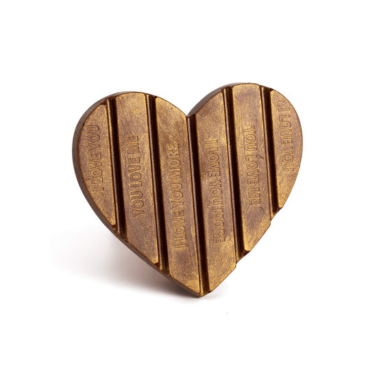 MILK XL heart chunk golden sheen