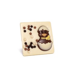 easter ducky chocbar white