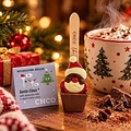 MILK Santa HOTCHOCSPOON Melk – Chocolade kerstcadeautje