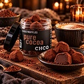 DARK Pure Cocoa chocolade truffels – 130 gram