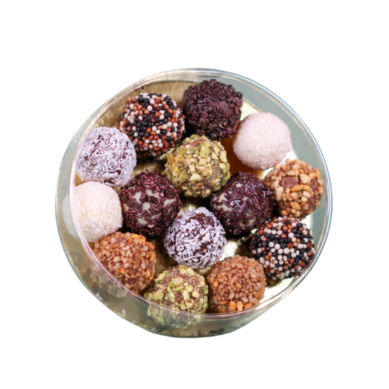 MIX Artisan chocolate truffles – 14 pieces – 8 flavors