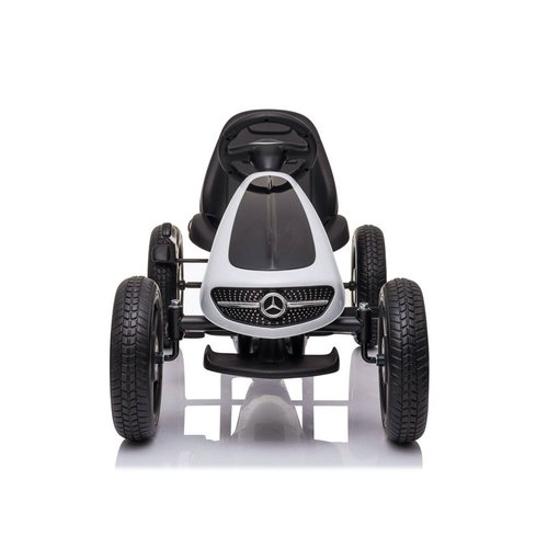 Voiture electrique enfànt Mercedes Mercedes Benz kart a pedale enfant Blanc