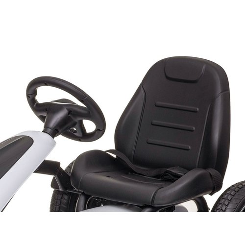 Voiture electrique enfànt Mercedes Mercedes Benz kart a pedale enfant Blanc