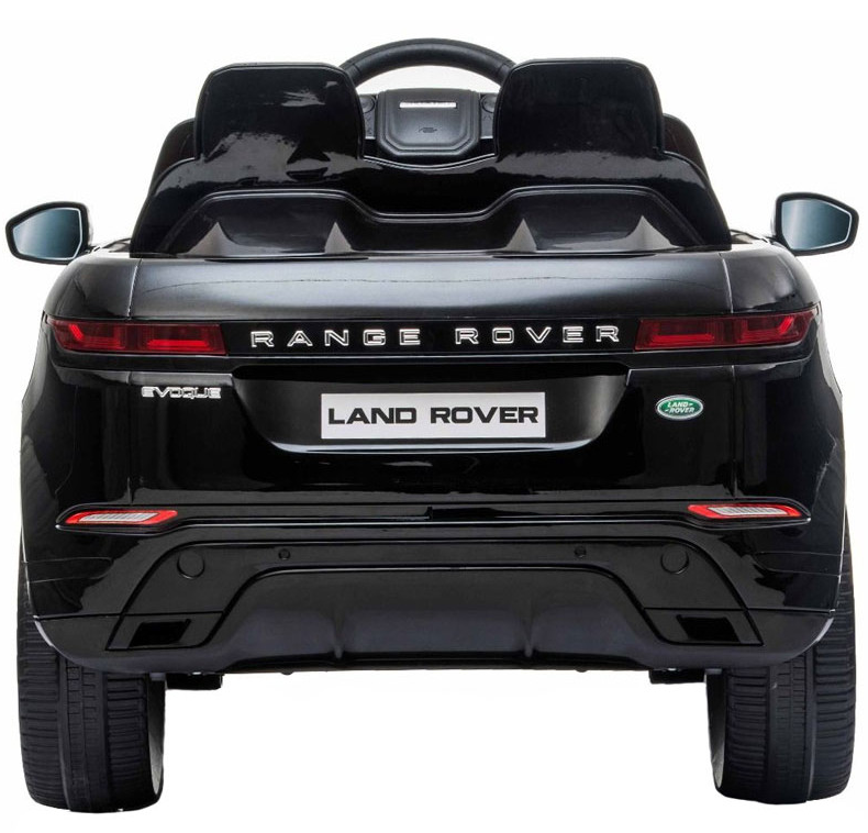 Range Rover Evoque Noir métallisé, voiture électrique pour enfant