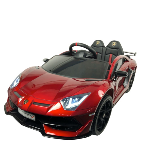 Voiture electrique enfànt Lamborghini Lamborghini Aventador SVJ 12V Voiture électrique enfant Rouge