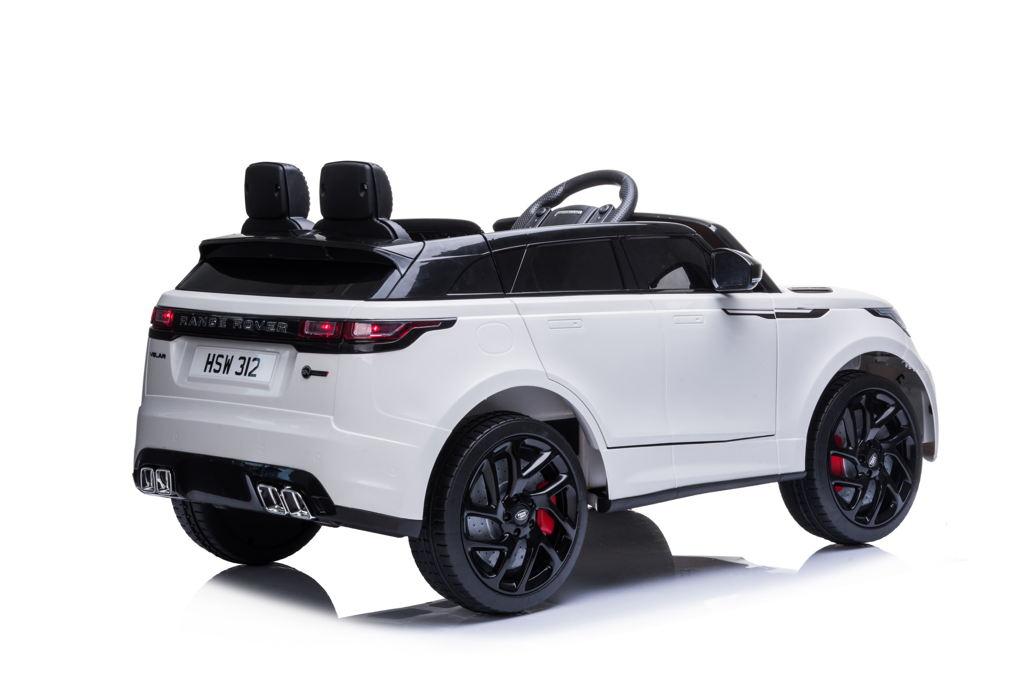 Range Rover Evoque 12V Voiture électrique enfant Blanc - Kidsrides