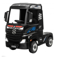 Mercedes Actros 12V camion électrique enfant metallic Noir