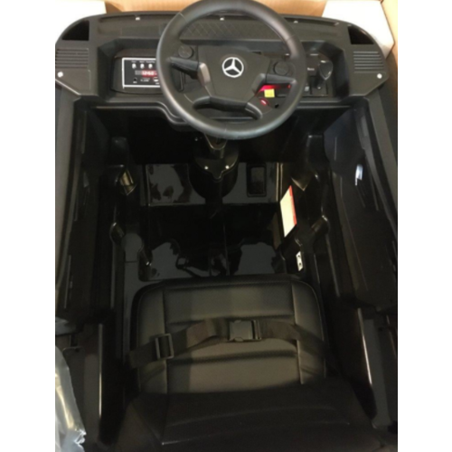 Voiture electrique enfànt Mercedes Mercedes Actros 12V camion électrique  enfant metallic Noir