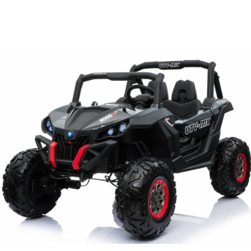 Buggy UTV Électrique 24V 2 Places Noir