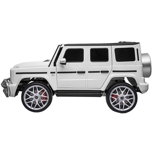 Voiture electrique enfànt Mercedes Mercedes G63 AMG 12V Voiture électrique enfant 2 places Blanc Voiture electrique enfànt Mercedes Mercedes G63 AMG 12V Voiture électrique enfant 2 places Blanc