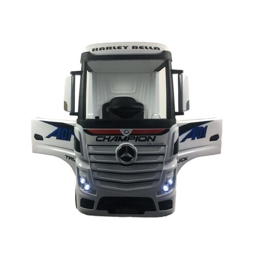Voiture electrique enfànt Mercedes Mercedes Actros 12V camion électrique enfant Blanc Voiture electrique enfànt Mercedes Mercedes Actros 12V camion électrique enfant Blanc