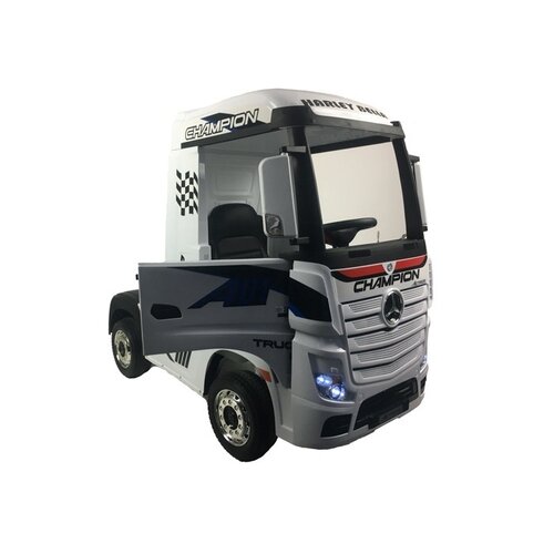 Voiture electrique enfànt Mercedes Mercedes Actros 12V camion électrique enfant Blanc Voiture electrique enfànt Mercedes Mercedes Actros 12V camion électrique enfant Blanc