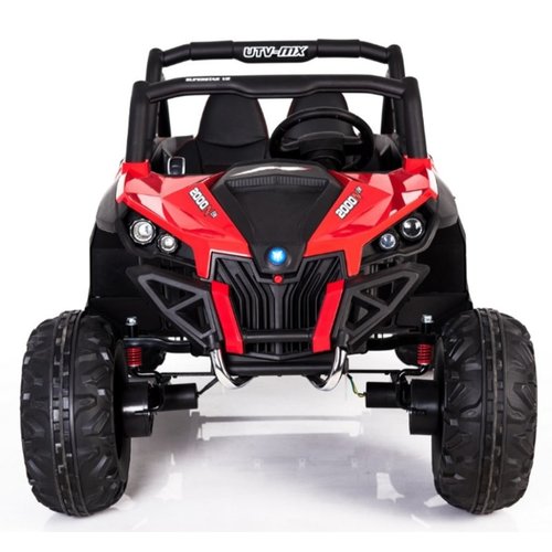 Buggy électrique enfant UTV MX 24V 2 Places Rouge