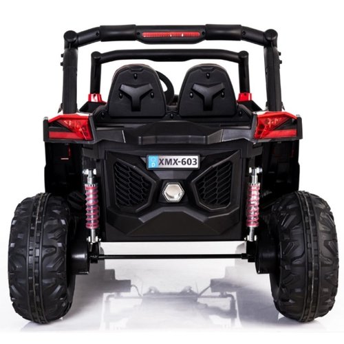 Buggy électrique enfant UTV MX 24V 2 Places Rouge