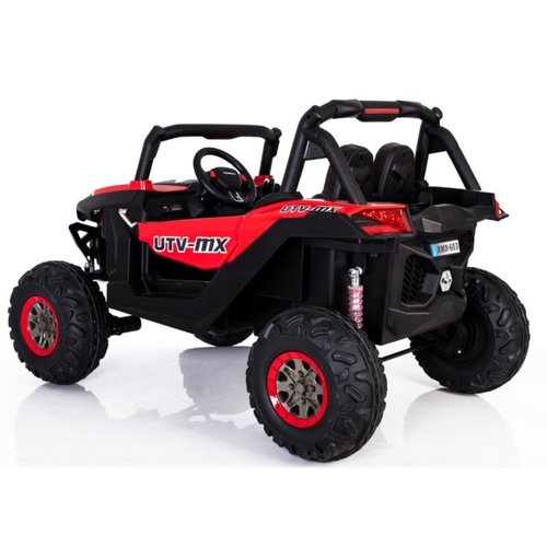 Buggy électrique enfant UTV MX 24V 2 Places Rouge