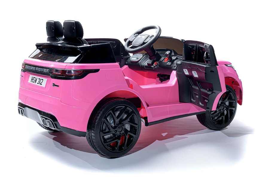 Range Rover Velar 12V Voiture électrique enfant Rose - Kidsrides