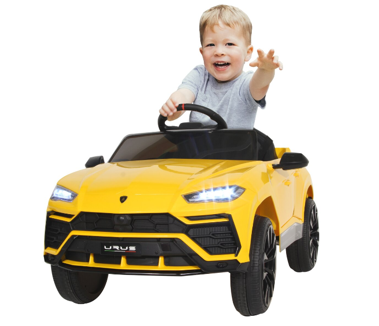 Lamborghini URUS 12V Voiture électrique enfant Jaune - Kidsrides