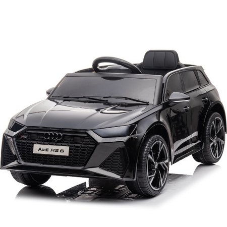 Audi RS6 12V Voiture électrique enfant Noir - Kidsrides