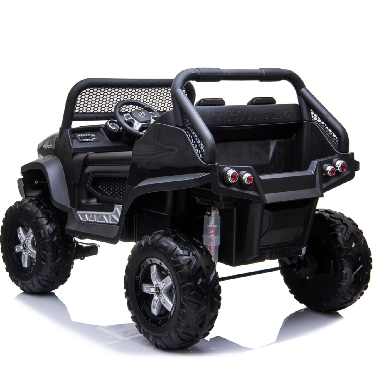 Mercedes Unimog 12V Voiture électrique enfants Noir - Kidsrides