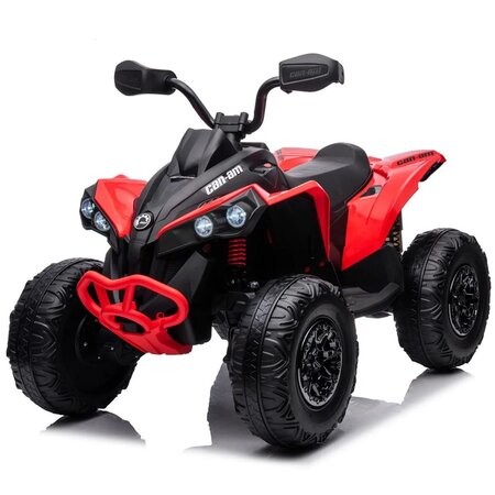 Can-am Quad ATV Électrique 24V Rouge