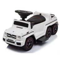 Mercedes G63 6X6 Porteur bebe Voiture bebe enfant Blanc