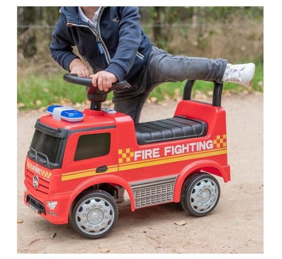 Porteur électrique bébé camion de pompier