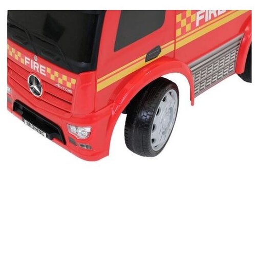 Voiture electrique enfànt Mercedes Mercedes Antos Porteur de pompier bebe Voiture bebe enfant Rouge
