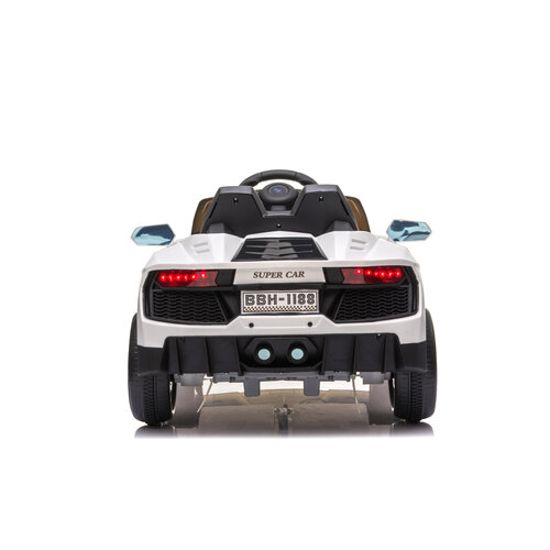 Voiture électrique enfants Speedy 12V Blanc Voiture électrique enfants Speedy 12V Blanc