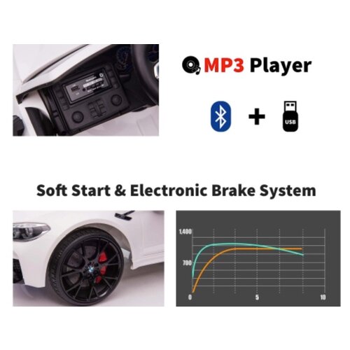 Voiture electrique enfànt BMW BMW M5 24V Voiture électrique enfant Bleu