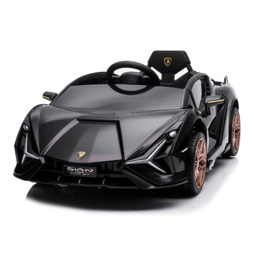 Voiture electrique enfànt Lamborghini Lamborghini Sian 12V Voiture électrique enfant Noir