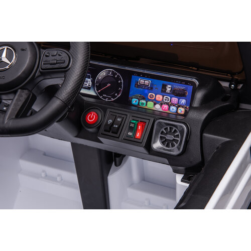 Voiture electrique enfànt Mercedes Mercedes G63 AMG XL Cabrio 24V Voiture électrique enfant Blanc Voiture electrique enfànt Mercedes Mercedes G63 AMG XL Cabrio 24V Voiture électrique enfant Blanc