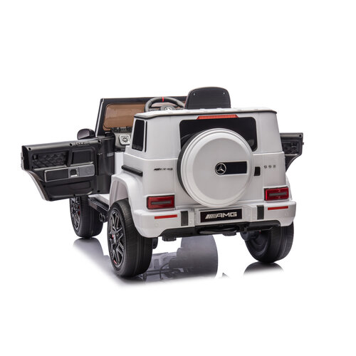 Voiture electrique enfànt Mercedes Mercedes G63 AMG XL Cabrio 24V Voiture électrique enfant Blanc Voiture electrique enfànt Mercedes Mercedes G63 AMG XL Cabrio 24V Voiture électrique enfant Blanc