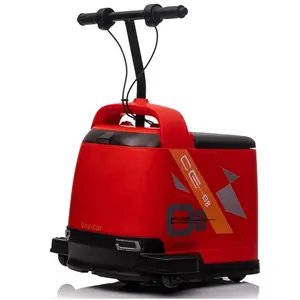 FINOOS Coffre à jouets de conduite voiture électrique enfants 24V Rouge FINOOS Coffre à jouets de conduite voiture électrique enfants 24V Rouge