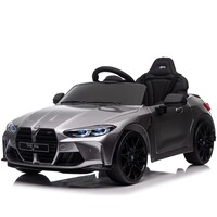 BMW M4 12V Voiture électrique enfant Grise