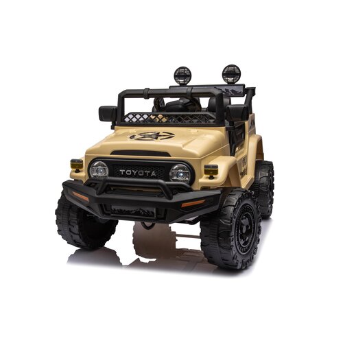 Voiture electrique enfànt Toyota Toyota FJ Cruiser 12V Voiture électrique enfant Khaki Voiture electrique enfànt Toyota Toyota FJ Cruiser 12V Voiture électrique enfant Khaki