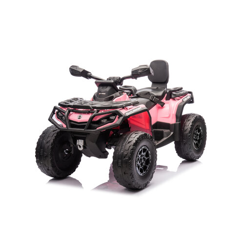 Can-am Outlander Quad ATV Électrique 24V 2 places Rose Can-am Outlander Quad ATV Électrique 24V 2 places Rose