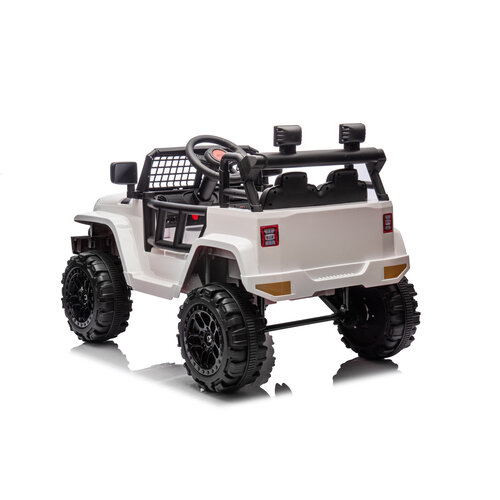 Voiture électrique enfants Jeep 12V Blanc