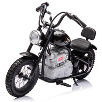 Moto électrique enfant chopper 36V Noir